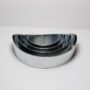 Set of 4 Tier Half Moon Multilayer Birthday Wedding Anniversary Cake Tins / Pans / Mould by Falcon 3" Deep