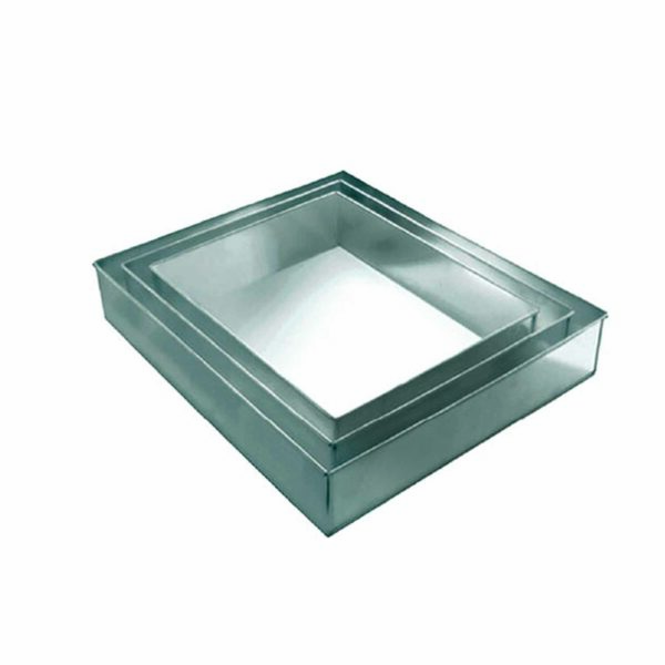 Sets of 3 Rectangulars Cake Baking Treys