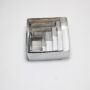 Sets of 6 Square Shape Cookie Cutter - 1" Deep