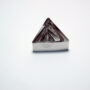 Sets of 6 Triangle Shape Cookie Cutter - 1" Deep