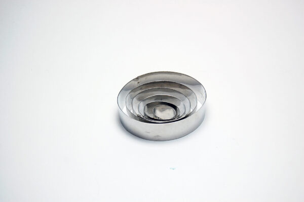 Sets of 6 Oval Shape Cookie Cutter - 1" Deep