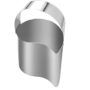 Tear Drop Shape Cake Slicers - 3" Deep with Handle