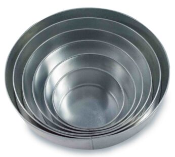 Set of 6 Tier Round Multilayer Birthday Wedding Anniversary Cake Tins / Pans / Mould by Falcon
