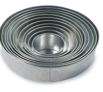 Set of 11 Tier Round Multilayer Birthday Wedding Anniversary Cake Tins / Pans / Mould by Falcon