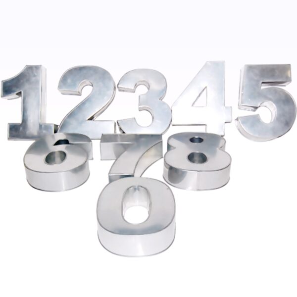 Small Numbers Deal 0-9 Birthday Wedding Anniversary Cake Tins / Pans / Mould by Falcon 10" x 8" x 2.5" Deep