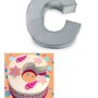 Small Alphabet "C" Birthday Wedding Anniversary Cake Tins / Pans / Mould by Falcon 10" x 8" x 2.5" Deep