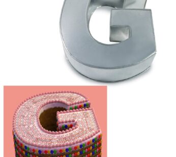 Large Alphabet “G” Birthday Wedding Anniversary Cake Tins / Pans / Mould by Falcon 14″ x 10″ x 3″ Deep