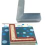 Small Alphabet "L" Birthday Wedding Anniversary Cake Tins / Pans / Mould by Falcon 10" x 8" x 2.5" Deep