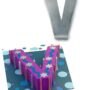 Large Alphabet "V" Birthday Wedding Anniversary Cake Tins / Pans / Mould by Falcon 14" x 10" x 3" Deep