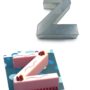 Small Alphabet "Z" Birthday Wedding Anniversary Cake Tins / Pans / Mould by Falcon 10" x 8" x 2.5" Deep