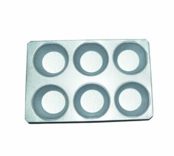 6 Cup Muffin Trays 10″ x 6.5″