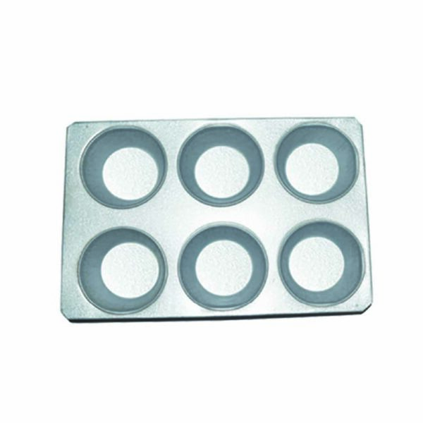 6 Cup Muffin Trays 10" x 6.5"