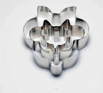 Sets of 3 Minnie Mouse Shape Cookie Cutter – 1″ Deep