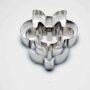 Sets of 3 Minnie Mouse Shape Cookie Cutter - 1" Deep