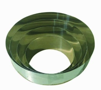 Set of 4 Mousse Cake Baking Rings Cutters Bottomless By Falcon