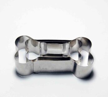 Sets of 3 Dog Bone Shape Cookie Cutter – 1″ Deep