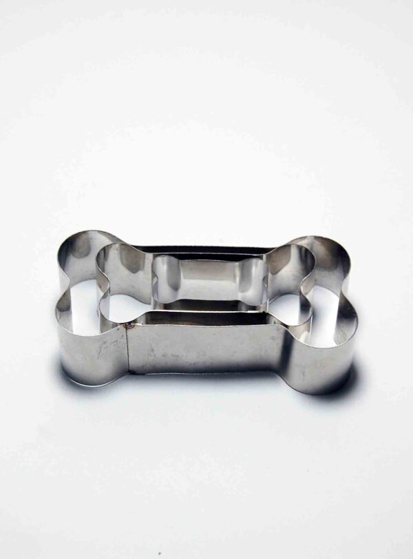 Sets of 3 Dog Bone Shape Cookie Cutter - 1" Deep