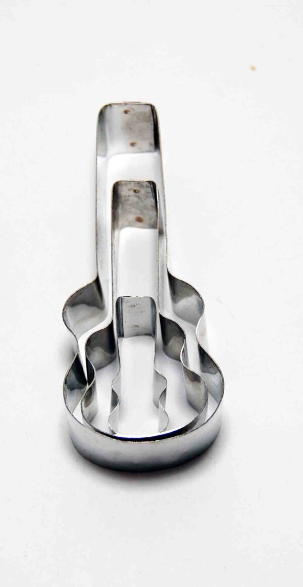 Sets of 3 Guitar Shape Cookie Cutter - 1" Deep