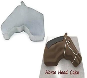 Horse Face Shape Birthday Wedding Anniversary Cake Tins / Pans / Mould by Falcon