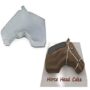 Horse Face Shape Birthday Wedding Anniversary Cake Tins / Pans / Mould by Falcon