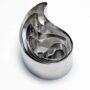 Sets of 6 Tear Drop Shape Cookie Cutter - 1" Deep