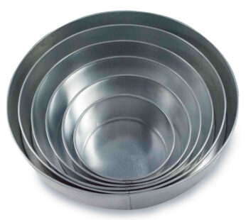 Set of 6 Tier Round Multilayer Birthday Wedding Anniversary Cake Tins / Pans / Mould by Falcon